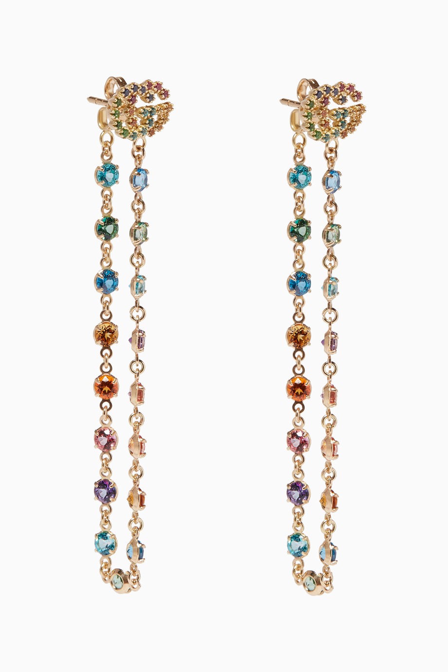 أقراط طويلة ناعمة لصيف 2019 من دار غوتشي Gucci