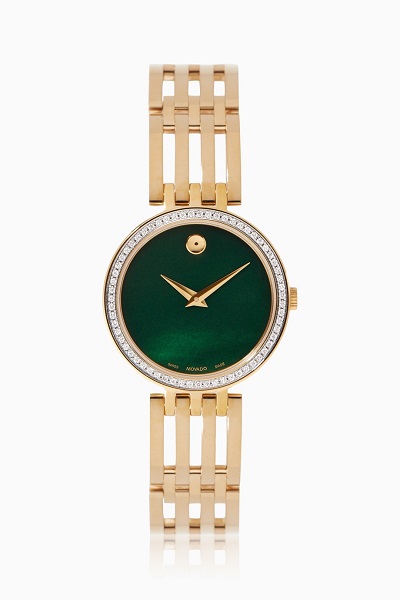 ساعة من دار موفادو Movado مرصعة بالماس