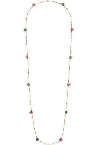 سلسلة ذهب طويلة من غوتشي Gucci