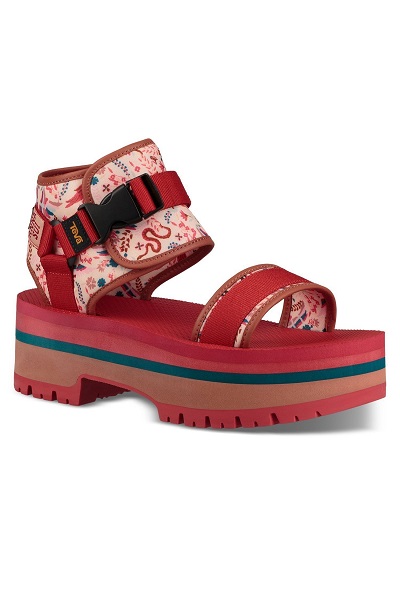 صندل كعب رياضي من Anna Sui x Teva