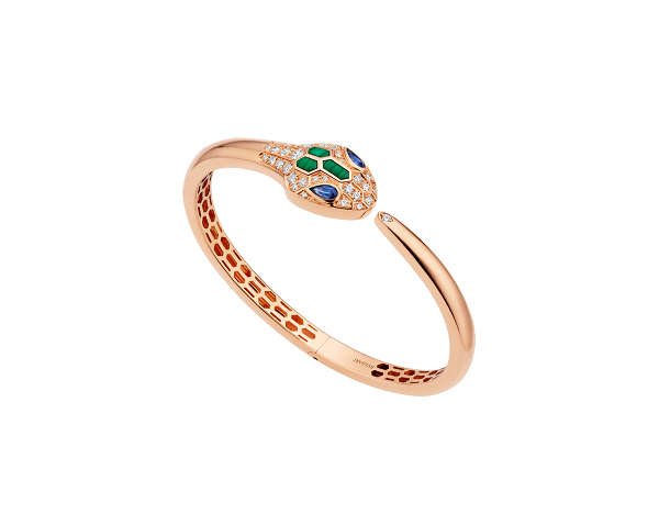 سوار Serpenti من الذهب من بولغاري Bvlgari