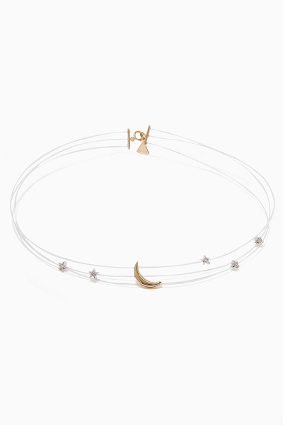 تشوكر Choker من مجوهرات إم كيه إس لإطلالات الجامعة