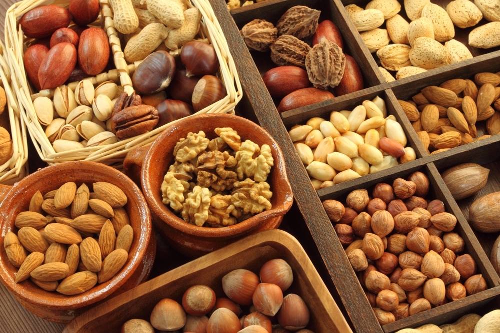 المكسرات من الأطعمة الغنية بمضادات الأكسدة