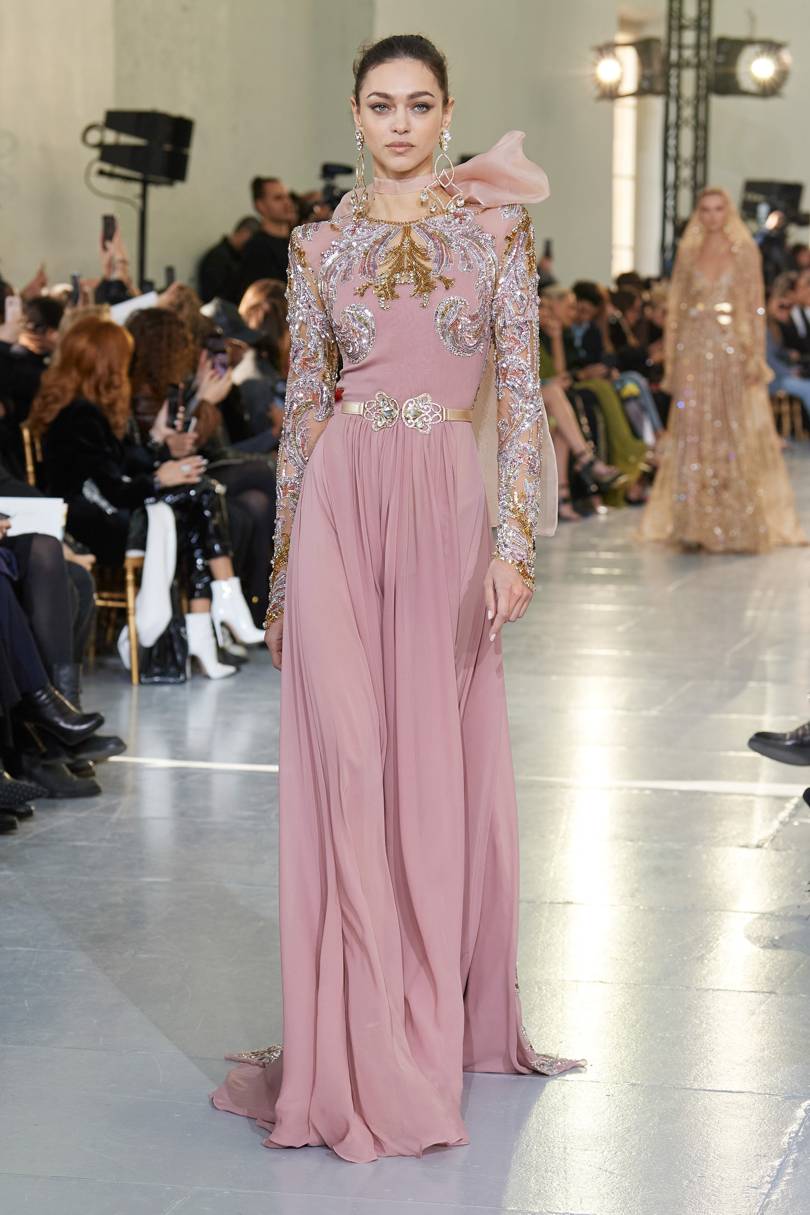 الفساتين المخملية من إيلي صعب Elie Saab