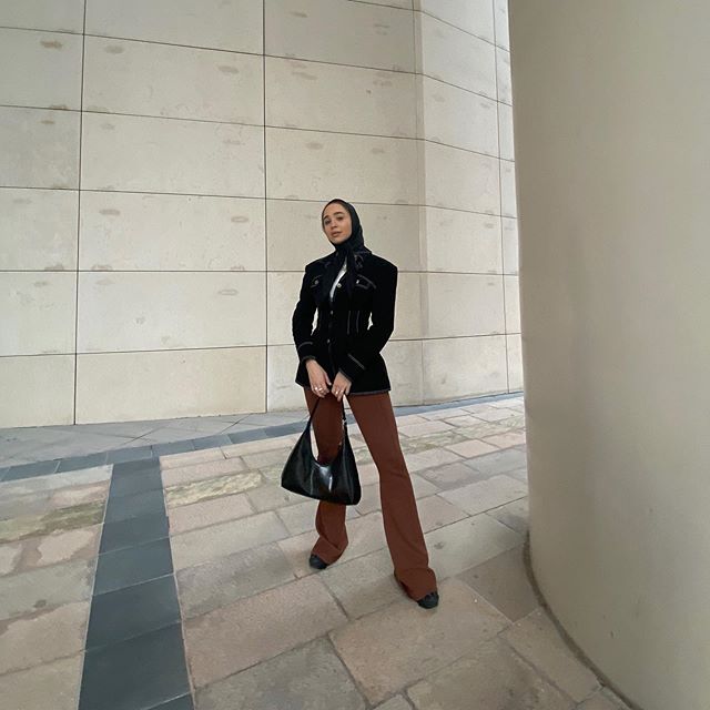 طريقة تنسيق البليزر الشتوي من ماريا عليا