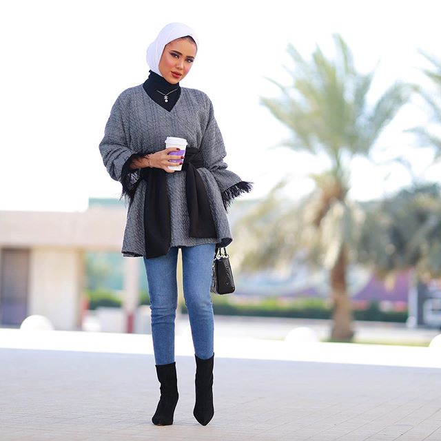الكعب العالي أساسي باطلالة سارة الدهيم