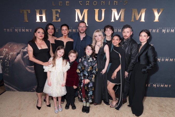 مي الغيطي ونجوم الفيلم من العرض الخاص - الصورة من المركز الإعلامي للشركة المنتجة