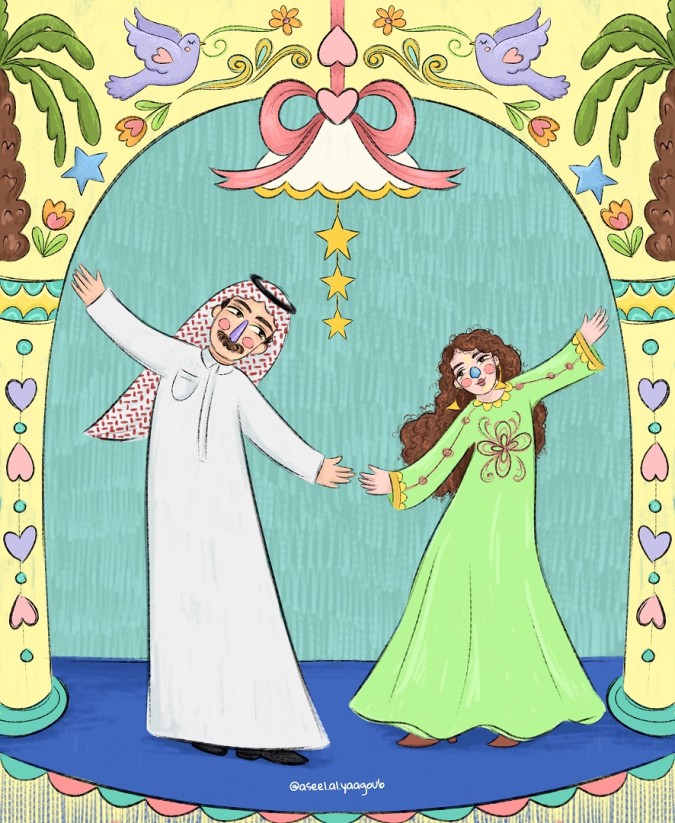 الفنانة أسيل آل يعقوب: أحبُّ أن تترك أعمالي لدى المتلقي شعوراً جميلاً