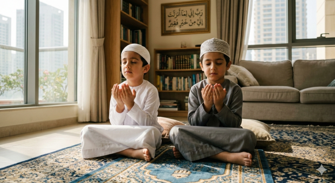 أدعية سهلة وفطرية من الأطفال تتعلق بالصحة