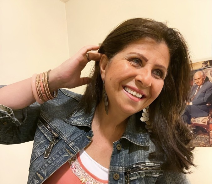 ميريت الحريري - الصورة من ابنته ميريت