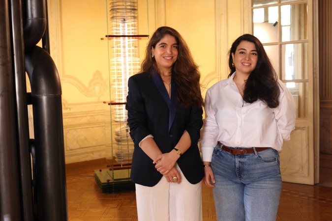 برونا التيني، المهندسة المعمارية، وسابين السقيم، مصممة المنتجات