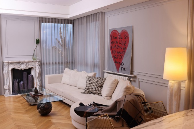 شقة سكنية من تصميم المهندسة جوان تنوري