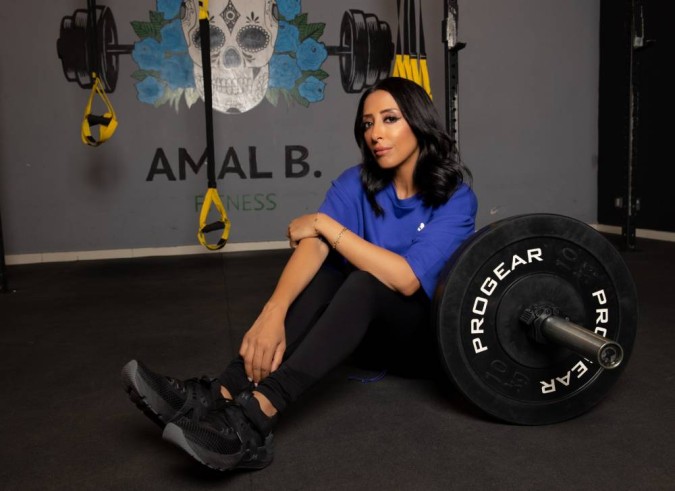 رئيسة اللجنة النسائية في الاتحاد السعودي للمصارعة أمل باعطية