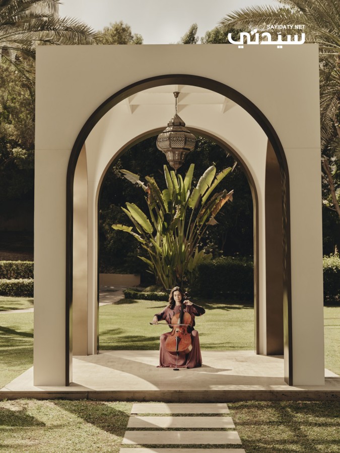 عازفة التشيللو إلهام المرزوقي