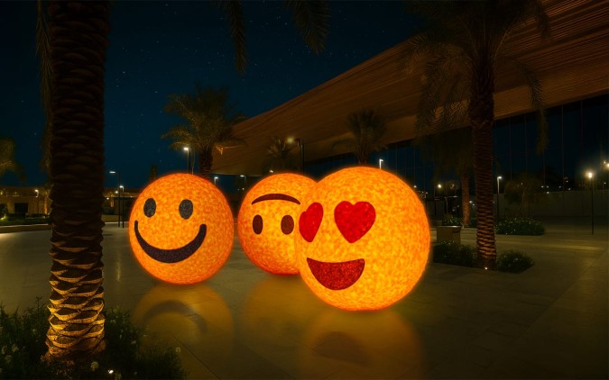 عمل فني للدكتور سعد الهويدي من السعودية