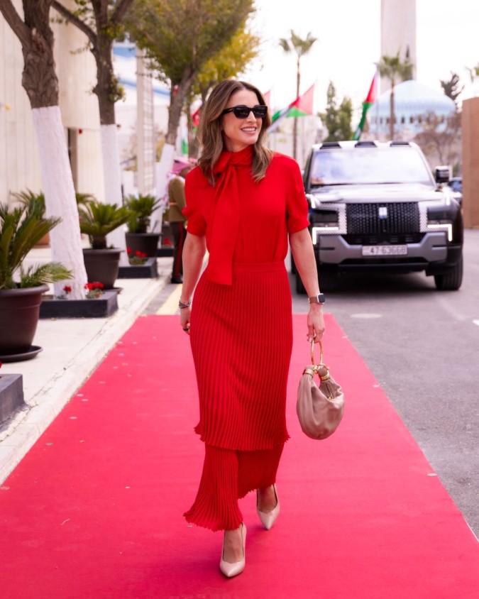 الملكة رانيا العبدالله -الصورة من دار كلوي 