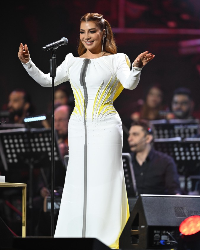 حفل الفنانة أصالة- الصورة من المكتب الإعلامي لمجموعة روتانا للموسيقى