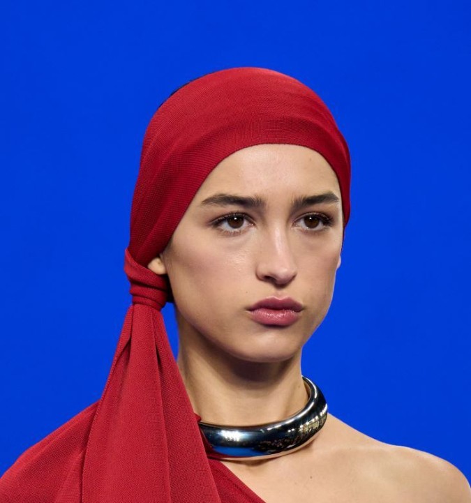 من عرض لانفان Lanvin- مصدر الصورة Launchmetrics/Spotlight ©
