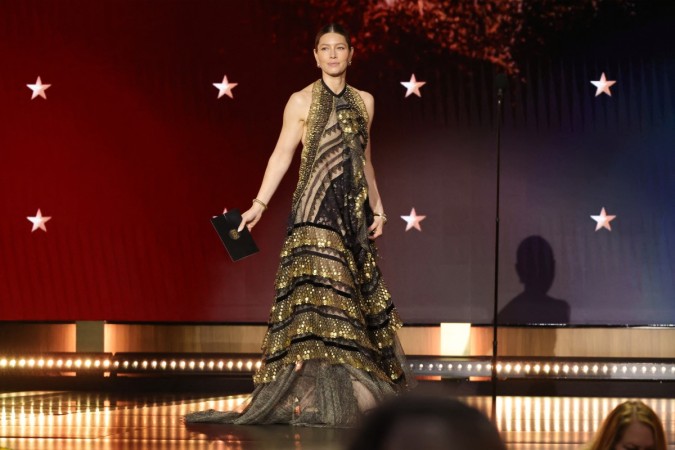 جيسيكا بيل Jessica Biel في حفل 31stAnnualCriticsChoiceAwards- (مصدر الصورة  KEVIN WINTER/ Getty Images via AFP)