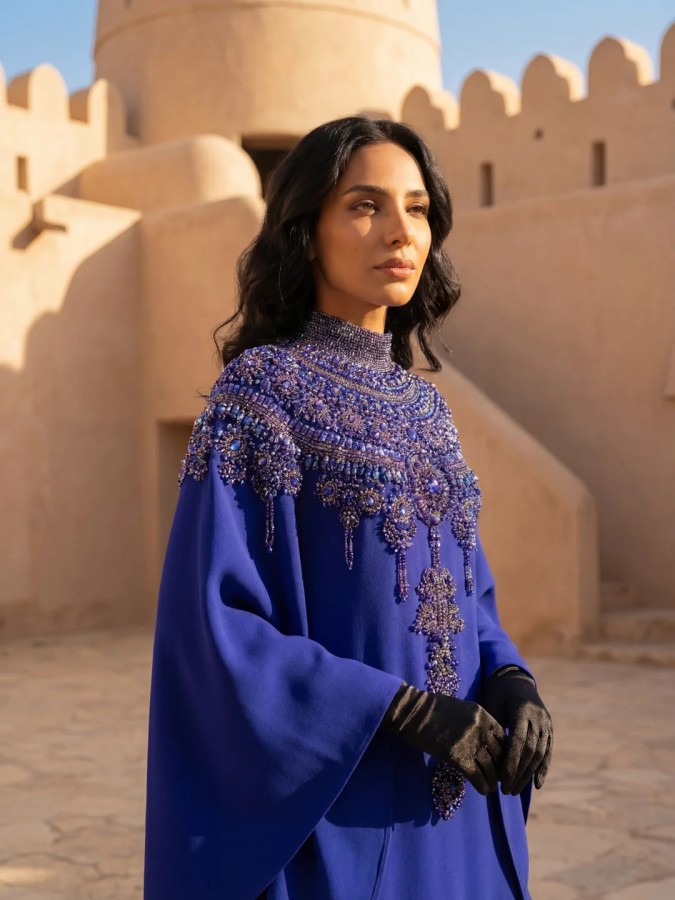 تصميم من مجموعة سِحر للمصممين خالد ومروان - الصورة من العلامة