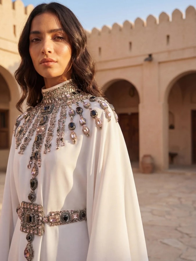 تصميم من مجموعة سِحر للمصممين خالد ومروان - الصورة من العلامة