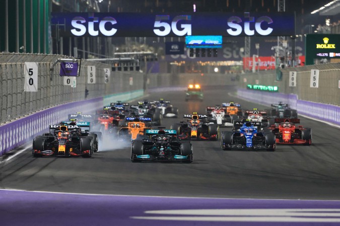 جائزة السعودية الكبرى للفورمولا 1 (Photo by GIUSEPPE CACACE / AFP)