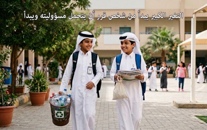 المسؤولية تبدأ من الطالب "صورة تعبيرية - أُنشئت بالذكاء الاصطناعي"