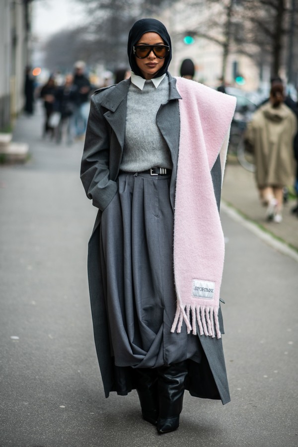 إطلالة ستريت ستايل من سهى طه -الصورة من Launchmetrics/Spotlight ©