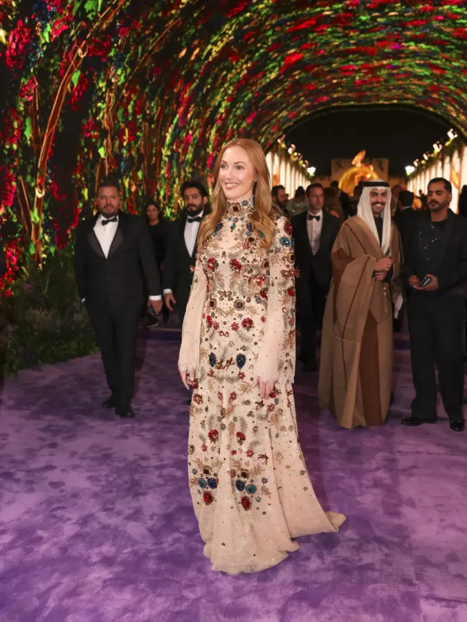 النجمة مريم أوزرلي في حفل جوي أواردز الأخير- الصورة من الدار 