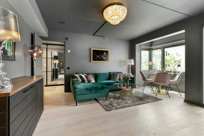 منطفة معيشة مودرن أنيقة