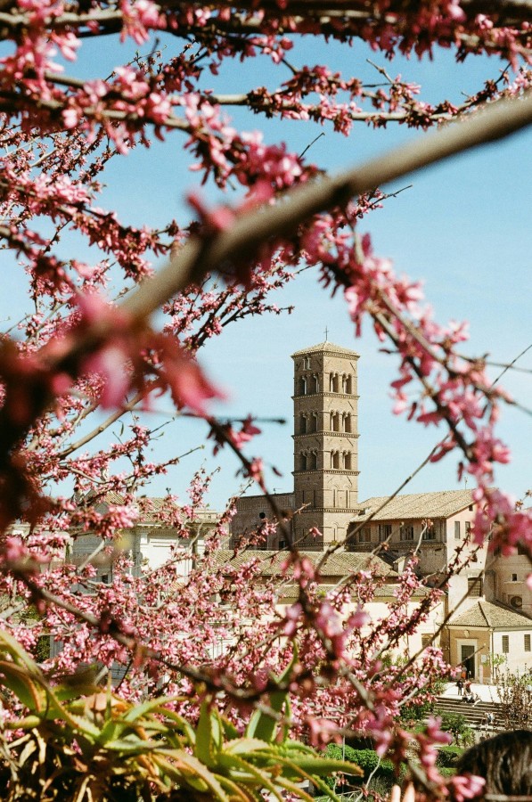 زيارة روما في الربيع