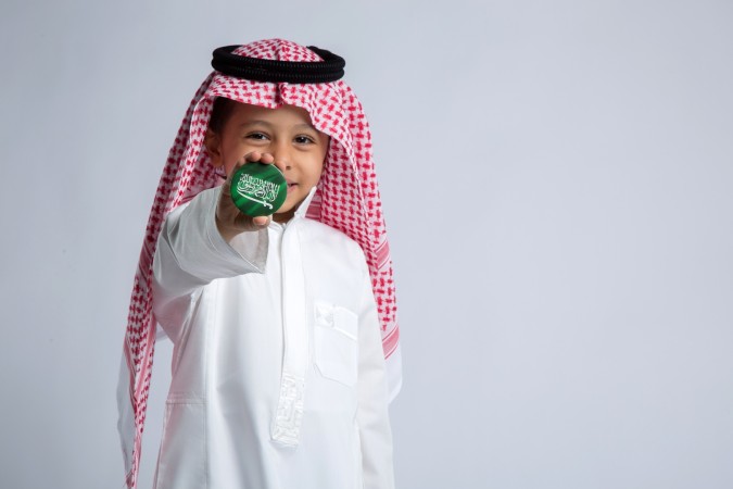 الاحتفال باليوم الوطني السعودي