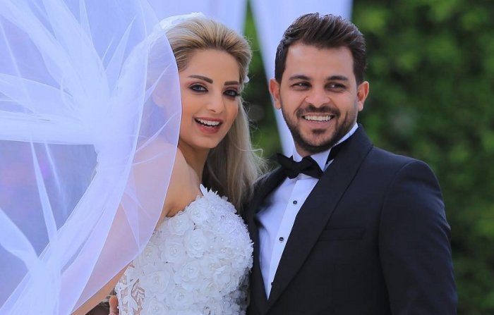 مي حلمي ومحمد رشاد