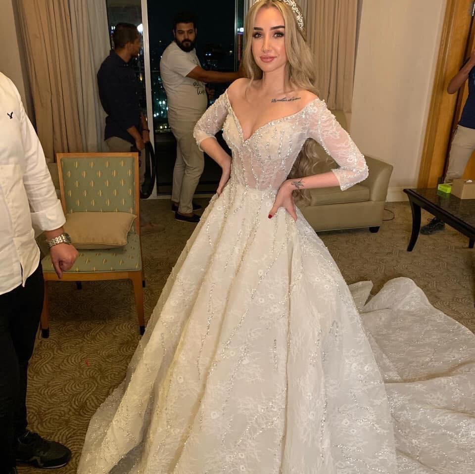 فستان زفاف هنا الزاهد
