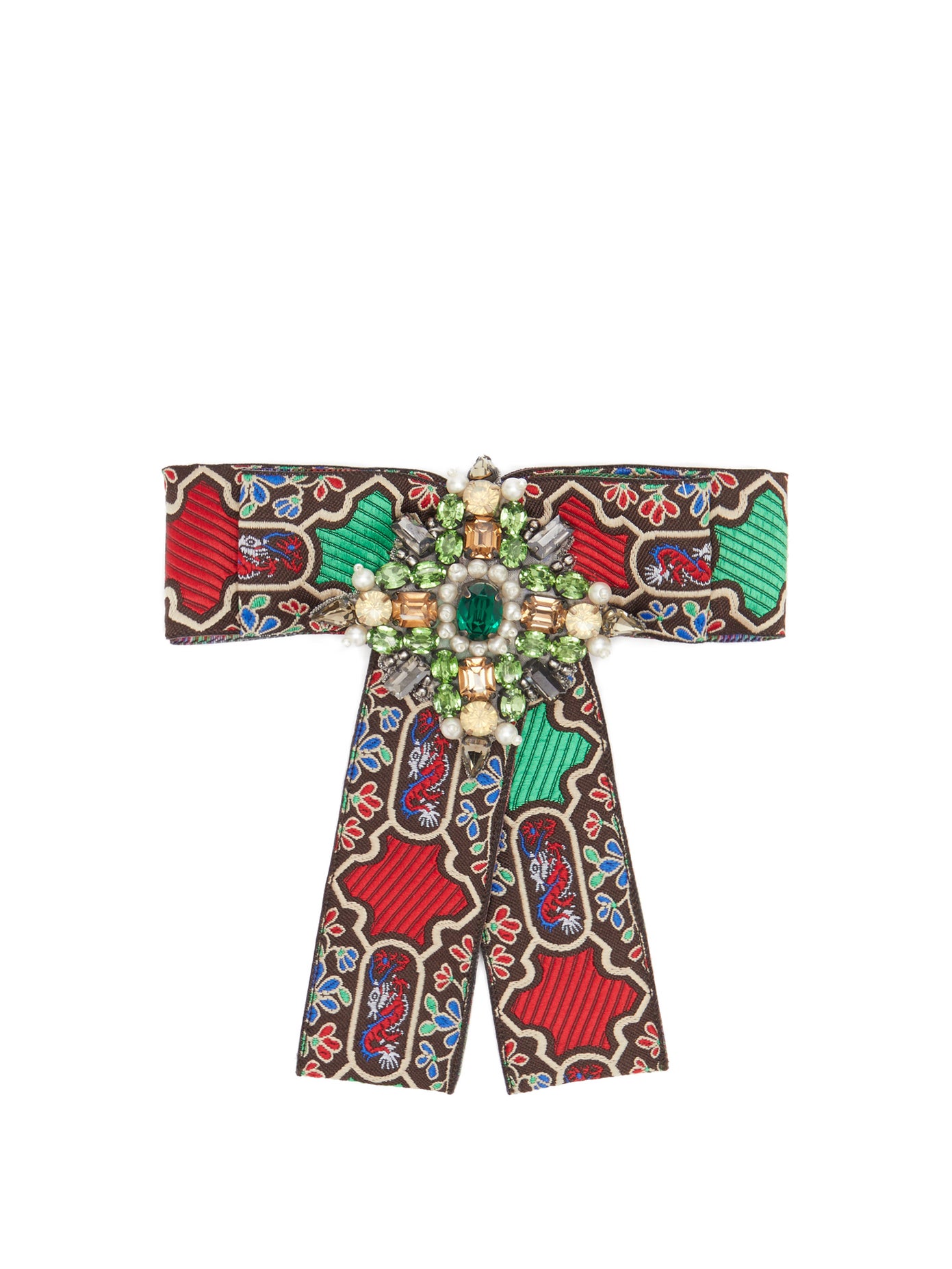 gucci bricade brooch