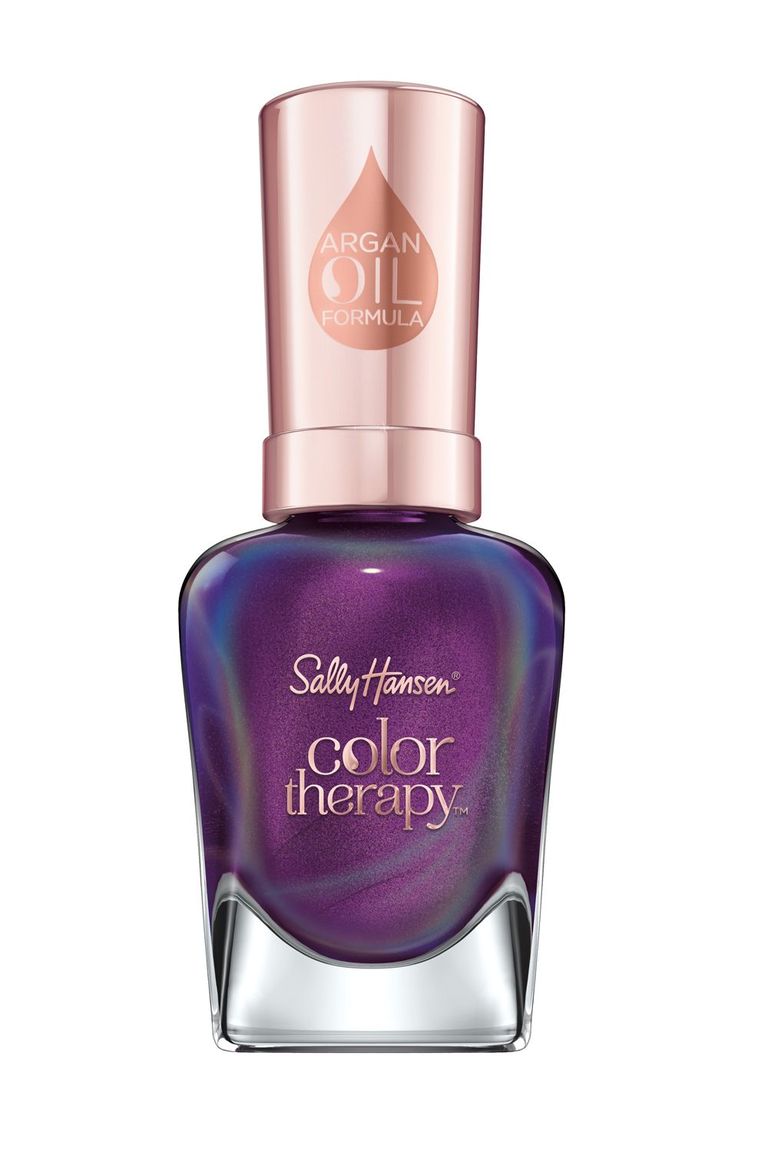 Sally Hansen Color Therapy Nail Polish in Plum Euphoria