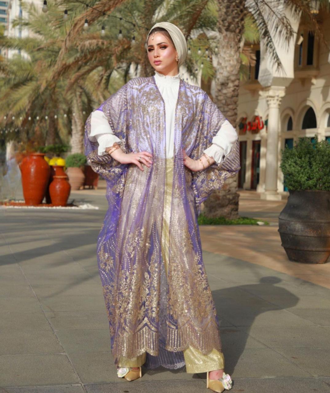 عبايات شفافة للسهرة