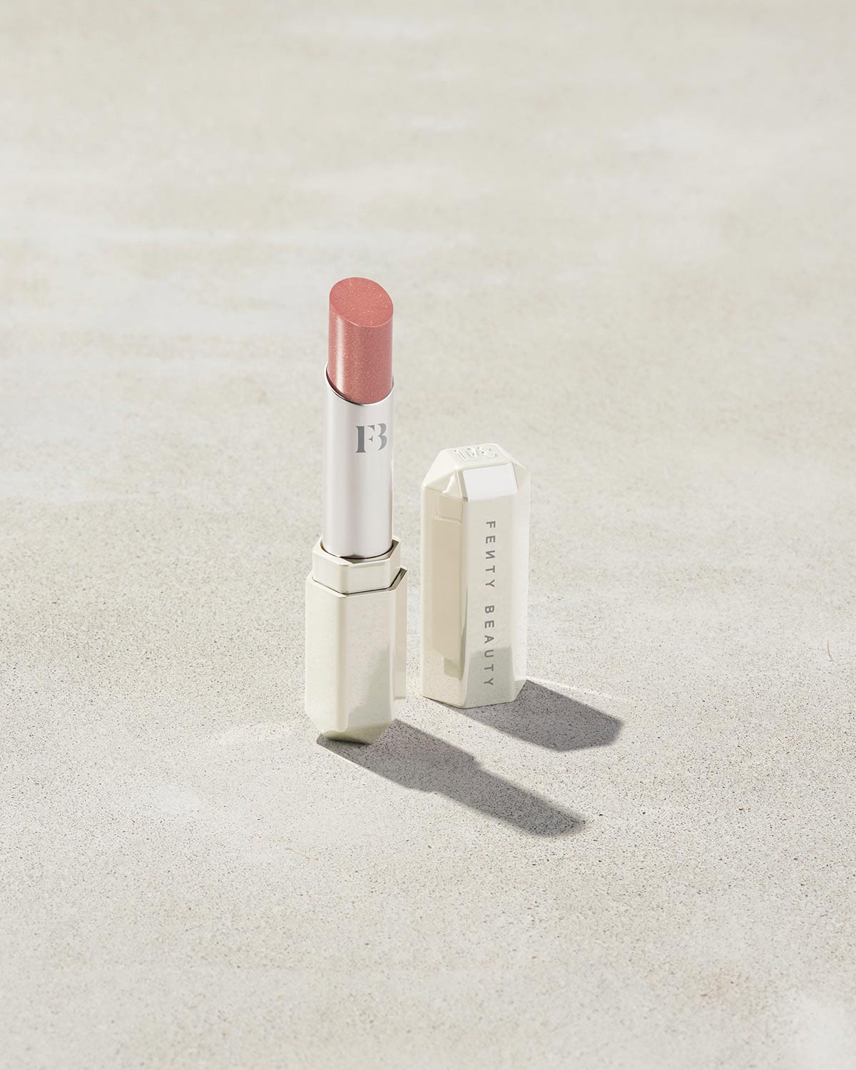 Fenty Beauty's Slip Shine Sheer Shiny Lipstick is a Balm