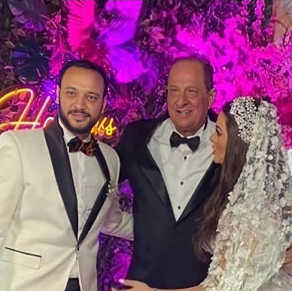 زفاف هنادي مهنى وأحمد خالد صالح 