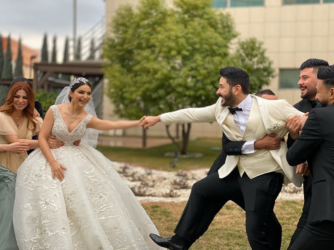 زفاف بكر خالد وهيفاء حسوني
