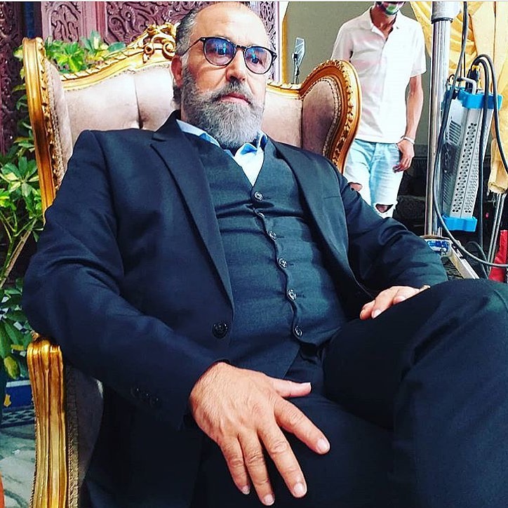 الممثل محمد خيي من كواليس المسلسل