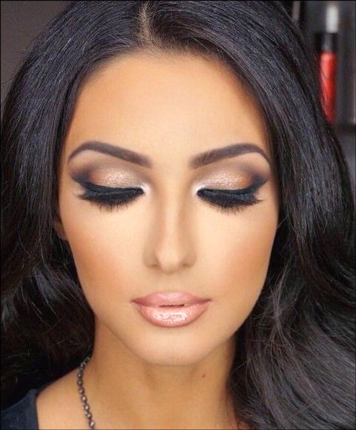 مكياج عروس نحاسي
