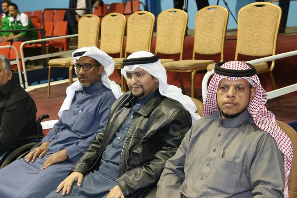موظفو السفارة السعودية في الأردن حاضرون في المباراة.jpg