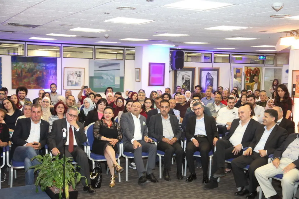 جانب من حضور الأمسية.JPG