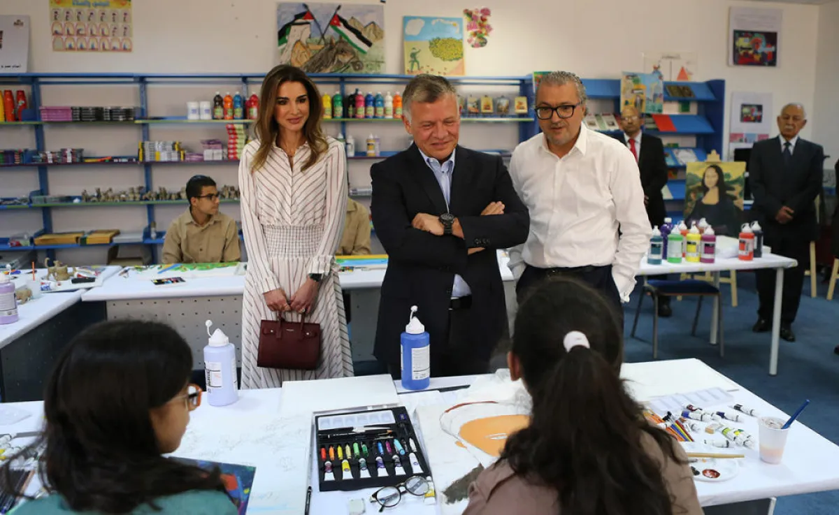 من زيارة الملك عبد الله والملكة رانيا.jpg