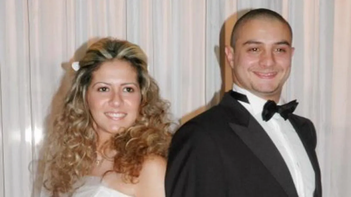 أحمد الفيشاوي وزوجته الألمانية