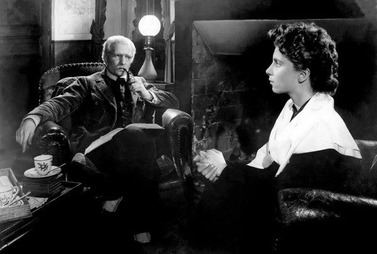 شخصيتا العجوز وابنة اخيه من العمل الفرنسي.jpg