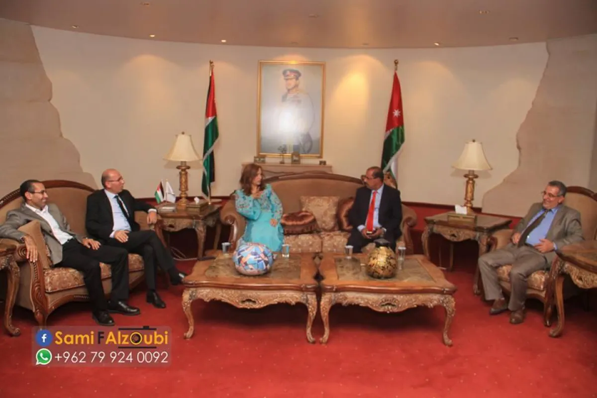 من استقبال وزيرة الثقافة الأردنية بسمة النسور.jpg