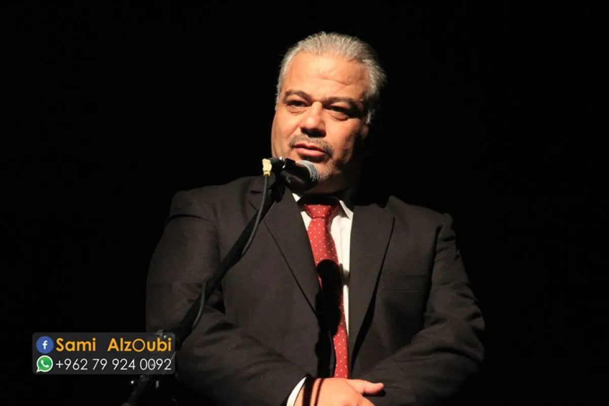 مدير المهرجان فراس الريموني خلال كلمته.jpg