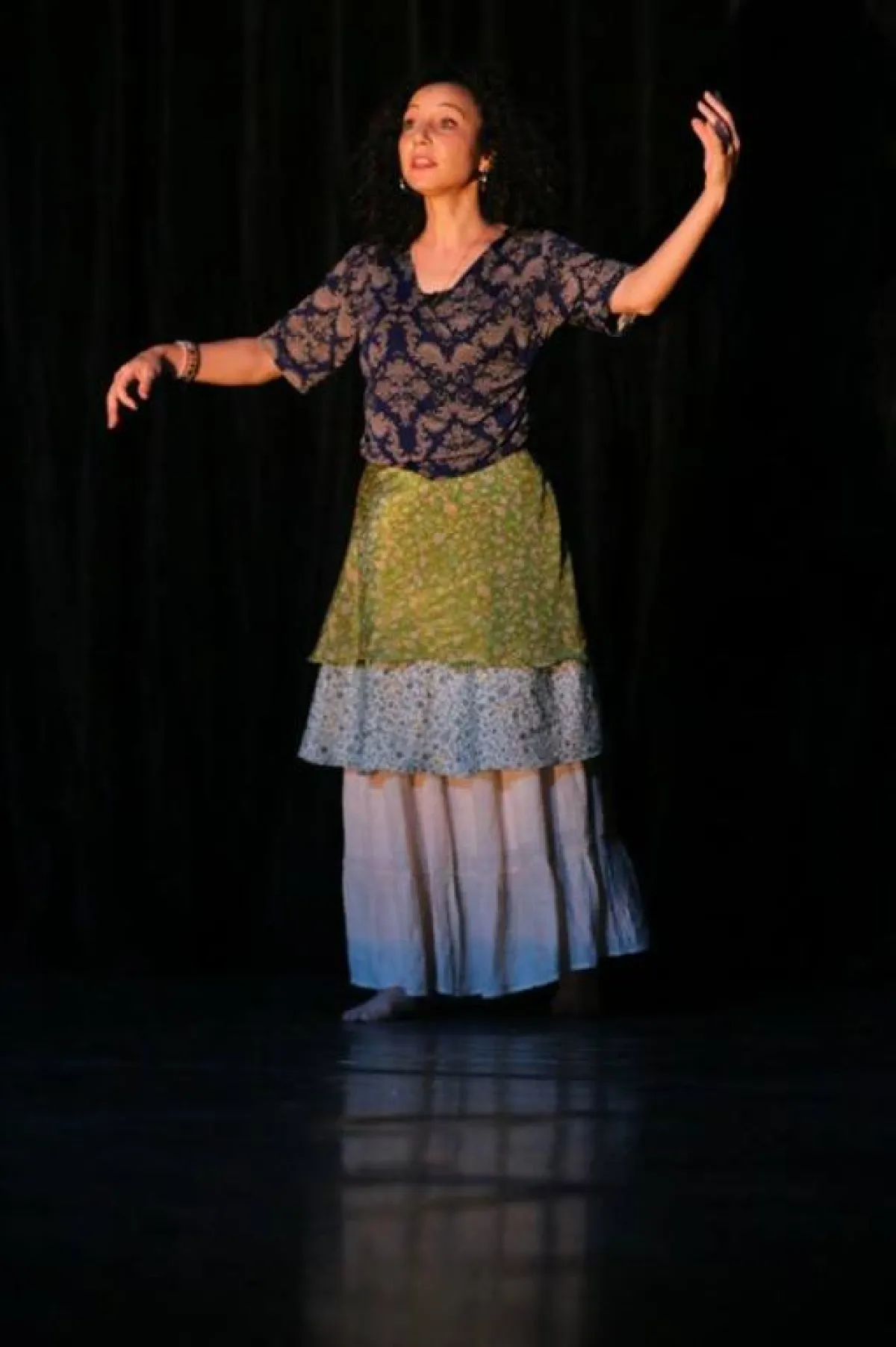 الفنانة حنين طريبة، من العرض.jpg